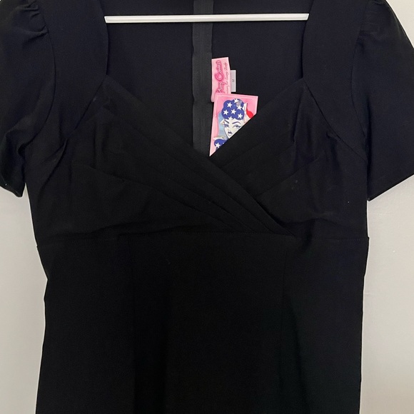 PinUp Couture Black Wiggle Dress | Size Medium - Picture 4 of 6